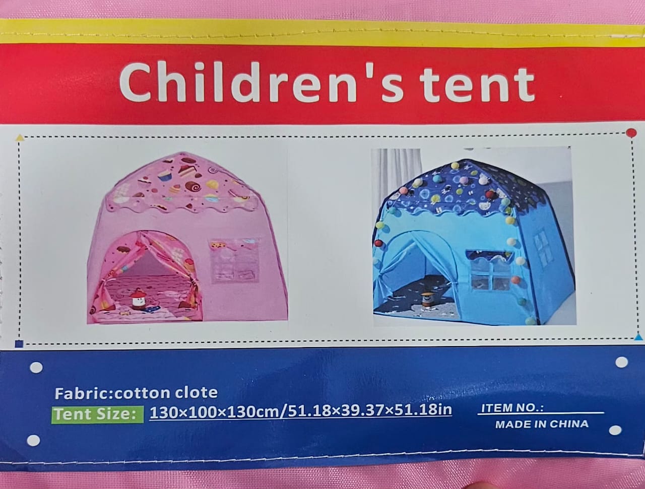 carpa infantil 
