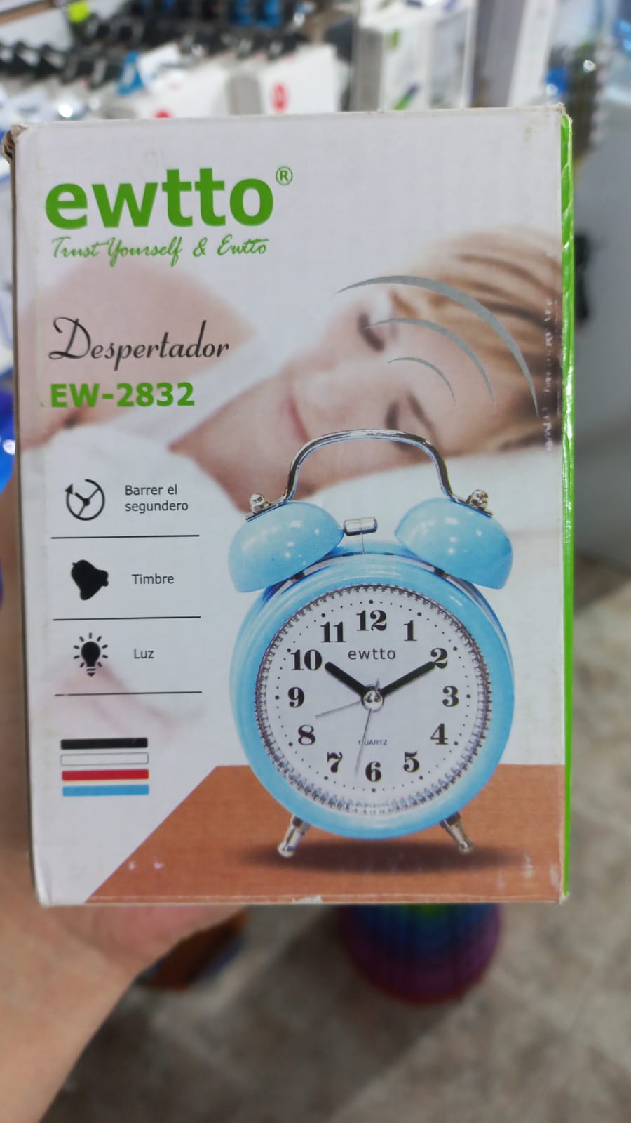 reloj despertador ew-2832