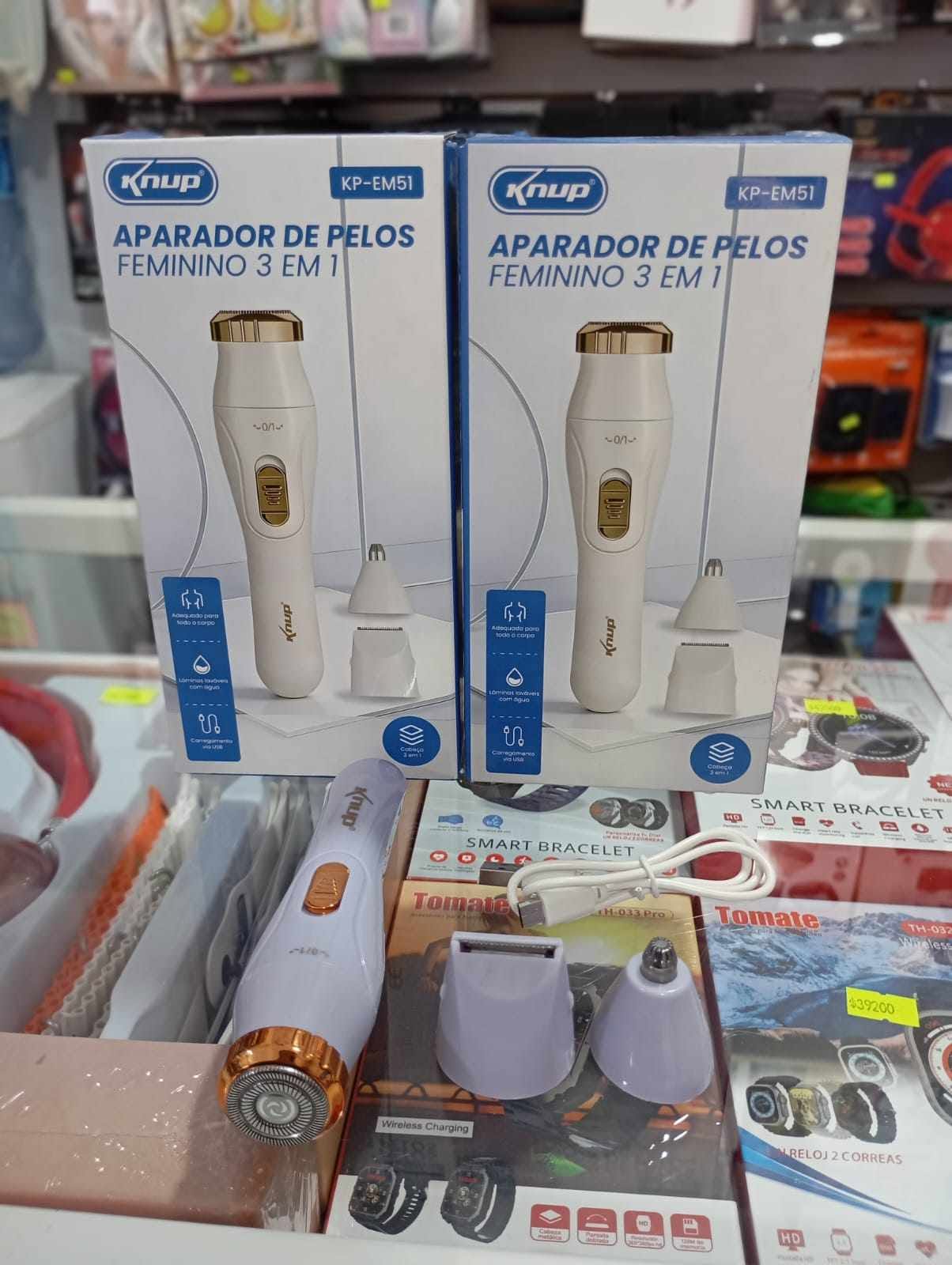 depiladora 3 en 1 kp-em51