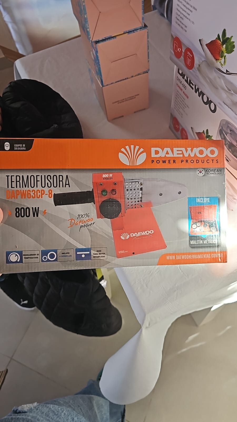 TERMOFUSORA DAEWOO DAPW63CP-8